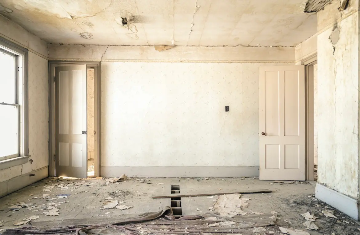 Waste disposal crew managing a cleanout project in Wyomissing